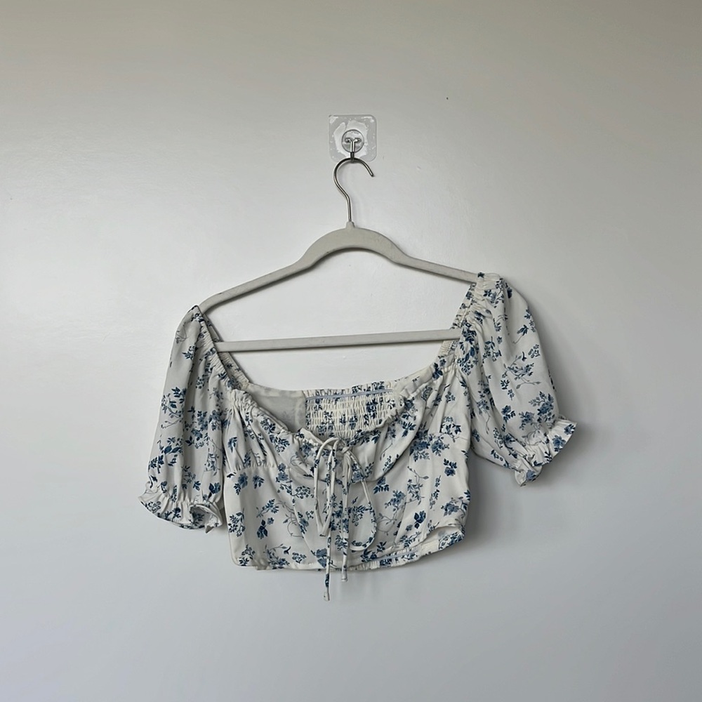 Off the Shoulder Floral Top